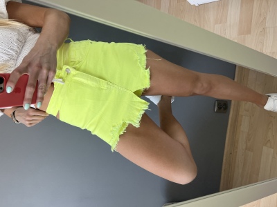 Spódnico-spodenki Neon żółty